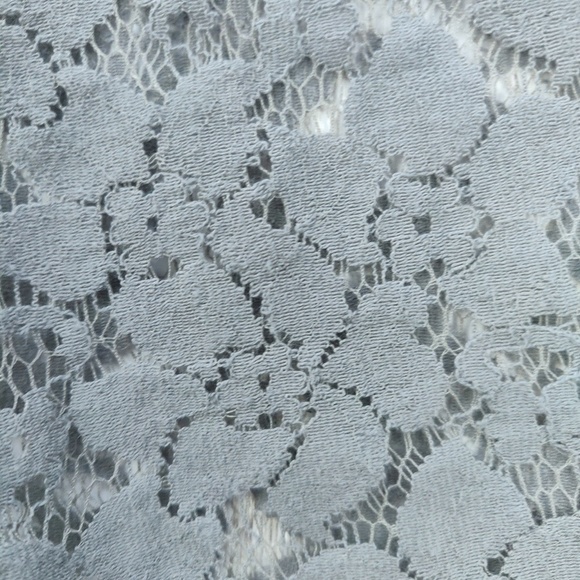 The Limited gray lace sheer top t-shirt d28 - Picture 8 of 8